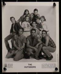 2m559 OUTSIDERS 9 TV 8x10 stills 1990 from the novel by S.E. Hinton, completely different cast!