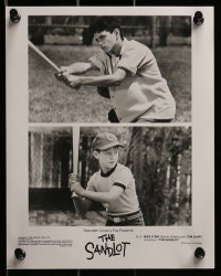 2m420 SANDLOT 11 8x10 stills 1993 great images of best buddies playing baseball!