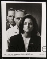 2m689 SILENCE OF THE LAMBS 7 8x10 stills 1991 Jonathan Demme, Jodie Foster, Ted Levine!