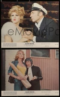 2m090 SILENT MOVIE 8 8x10 mini LCs 1976 Marty Feldman, Dom DeLuise, Mel Brooks, Bernadette Peters!