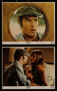 2m091 SLITHER 8 8x10 mini LCs 1973 Sally Kellerman, James Caan, Peter Boyle, together at last!
