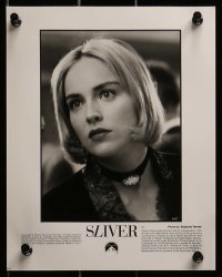 2m428 SLIVER 11 8x10 stills 1993 Philip Noyce, cool images of William Baldwin & sexy Sharon Stone!