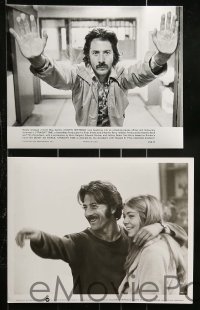 2m270 STRAIGHT TIME 15 from 7.75x9.5 to 8x10.25 stills 1978 Dustin Hoffman, Theresa Russell, don't let him get caught!