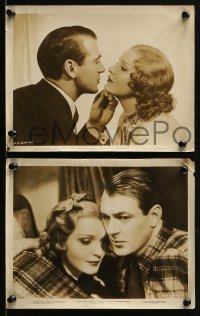 2m939 WEDDING NIGHT 3 8x10 stills 1935 two romantic close ups of Gary Cooper & pretty Anna Sten!
