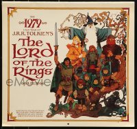 2p034 LORD OF THE RINGS 12x13 calendar 1979 Ralph Bakshi cartoon from classic J.R.R. Tolkien novel!