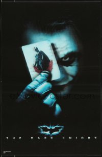2p020 DARK KNIGHT lenticular mini poster 2008 best image of Heath Ledger as the Joker, Batman!