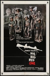 2r123 BIG RED ONE 1sh 1980 directed by Samuel Fuller, Lee Marvin, Mark Hamill in WWII!