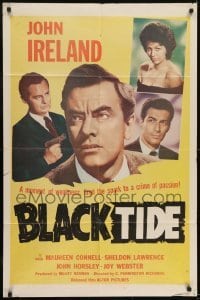 2r135 BLACK TIDE 1sh 1958 Ireland's moment of weakness fired the spark of a crime of passion!