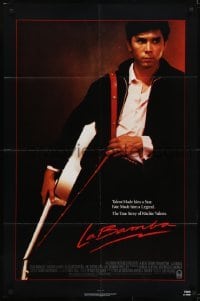 2r579 LA BAMBA 1sh 1987 rock and roll, Lou Diamond Phillips as Ritchie Valens!
