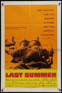 2r595 LAST SUMMER 1sh 1969 super sexy Barbara Hershey is too beautiful to forget!