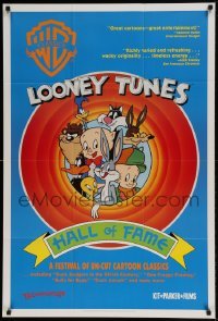 2r621 LOONEY TUNES HALL OF FAME 1sh 1991 Bugs Bunny, Daffy Duck, Elmer Fudd, Porky Pig!