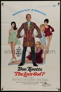 2r629 LOVE GOD 1sh 1969 Don Knotts is the world's most romantic male with sexy babes!
