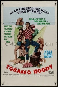 2r920 TOBACCO ROODY 1sh 1970 Dixie Donovan, Johnny Rocco, hillbilly sexploitation!