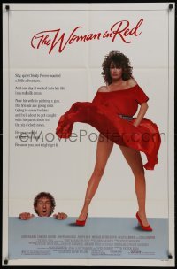 2r987 WOMAN IN RED 1sh 1984 Gene Wilder, sexy Kelly Le Brock, Charles Grodin!