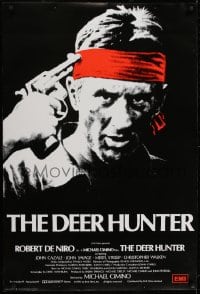 2t217 DEER HUNTER English 1sh 1979 directed by Michael Cimino, Robert De Niro, Russian Roulette!
