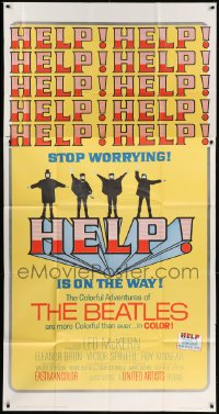 2w131 HELP 3sh 1965 great images of The Beatles, John, Paul, George & Ringo, rock & roll classic!
