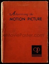 2w115 ADVERTISING THE MOTION PICTURE #40/191 hardcover book 1937 350 campaign book pages, limited edition!