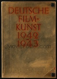 2w188 DEUTSCHE FILMKUNST 1942-43 German campaign book 1942 Nazi films from different studios!