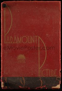 2w121 PARAMOUNT 1935 Australian campaign book 1935 great full-color ads for all their best stars!