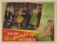 2w254 IT'S A WONDERFUL LIFE LC #3 1946 James Stewart & Donna Reed dancing at party, Frank Capra!