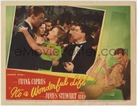 2w257 IT'S A WONDERFUL LIFE LC #6 1946 James Stewart cuts in on Alfalfa dancing with Donna Reed!