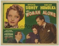 2w277 SABOTAGE TC 1937 Alfred Hitchcock, Sylvia Sidney, Oscar Homolka, The Woman Alone, very rare!