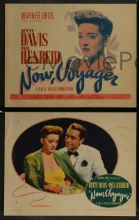 2w246 NOW, VOYAGER 8 LCs 1942 Bette Davis, Paul Henreid, Claude Rains, rare complete set!
