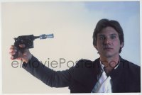 2x182 EMPIRE STRIKES BACK color 10x15 RE-STRIKE photo 2010s candid of Ford w/ gun to his head!