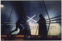 2x183 EMPIRE STRIKES BACK color 10x15 RE-STRIKE photo 2010s classic Luke & Darth Vader duel!