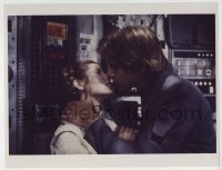 2x181 EMPIRE STRIKES BACK color 10x13 RE-STRIKE photo 2010s Han Solo & Princess Leia kissing!