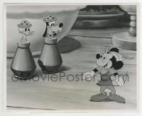 2x620 ADVENTURES OF MICKEY MOUSE TV 8.25x10 still 1955 with Goofy & Donald in salt & pepper shakers!
