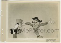 2x666 MELODY TIME 8x12 key book still 1948 irritated young Johnny Appleseed w/ pot on his head!