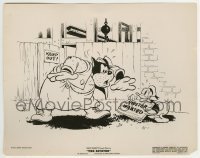 2x682 RIVETER 8x10.25 still 1940 Donald Duck shows Pete help wanted sign at construction site!