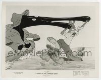 2x695 TRIBUTE TO JOEL CHANDLER HARRIS TV 7x9 still 1956 tar baby is a sticky trap for Br'er Rabbit!