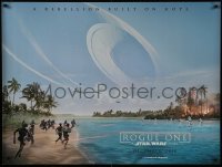 2x048 ROGUE ONE teaser DS British quad 2016 Star Wars Story, Jones, great use of horizontal format!