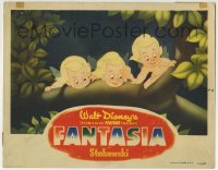 2x386 FANTASIA LC 1942 Walt Disney, great image of three Cherubs in the Pastoral Symphony segment!