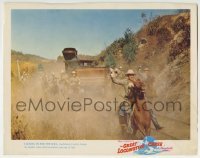 2x419 GREAT LOCOMOTIVE CHASE LC 1956 Disney, Confederate cavalry closes in for the kill!