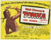 2x439 TONKA TC 1957 Sal Mineo, Walt Disney, the West's strangest legend, Native American Indians!