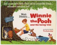 2x441 WINNIE THE POOH & THE HONEY TREE TC 1966 Disney, Eeyore, Rabbit & Christopher Robin!