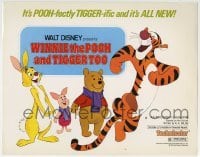 2x442 WINNIE THE POOH & TIGGER TOO TC 1974 Walt Disney cartoon, characters created by A.A. Milne!