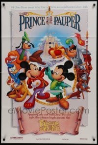 2x334 RESCUERS DOWN UNDER/PRINCE & THE PAUPER DS 1sh 1990 Prince style, Walt Disney, great image!