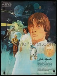 2x150 STAR WARS 4 18x24 special posters 1977 George Lucas, Nichols, Coca-Cola, complete set!