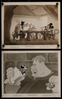 2x740 FUN & FANCY FREE 6 8x10 stills 1947 Goofy, Donald Duck & Mickey Mouse, giant, Disney cartoon!