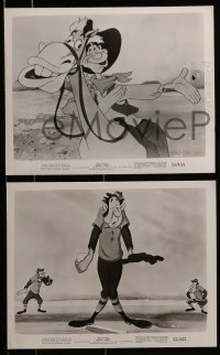2x734 MUSIC LAND 8 8x10 stills 1955 cool images of Pecos Bill & other Disney characters!