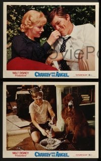 2x533 CHARLEY & THE ANGEL 4 LCs 1973 Walt Disney, Kurt Russell & Kathleen Cody, Fred MacMurray!