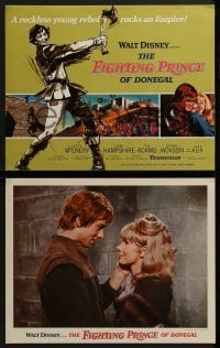 2x480 FIGHTING PRINCE OF DONEGAL 8 LCs 1966 Disney, a reckless young rebel rocks an empire!