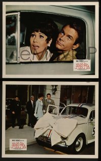 2x536 LOVE BUG 4 LCs 1969 Disney, Dean Jones & Michele Lee, Volkswagen Beetle race car Herbie!