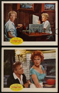 2x543 PARENT TRAP 3 LCs R1968 Disney, Hayley Mills & her identical twin, Maureen O'Hara and Keith!