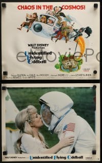 2x509 SPACEMAN & KING ARTHUR 8 LCs 1979 wacky Disney sci-fi, chaos in the cosmos, wild images!