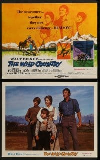 2x517 WILD COUNTRY 8 LCs 1971 Disney, artwork of Vera Miles, Ron Howard and brother Clint Howard!
